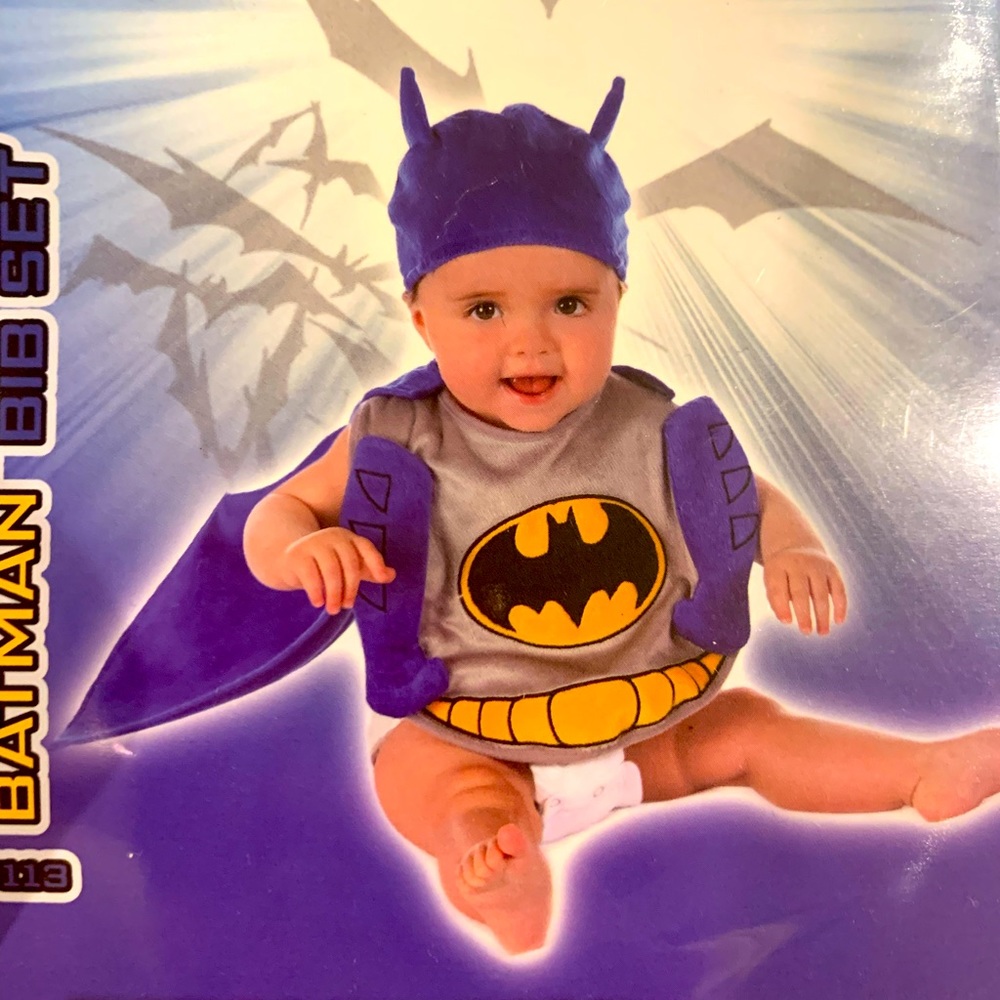 Batman bib